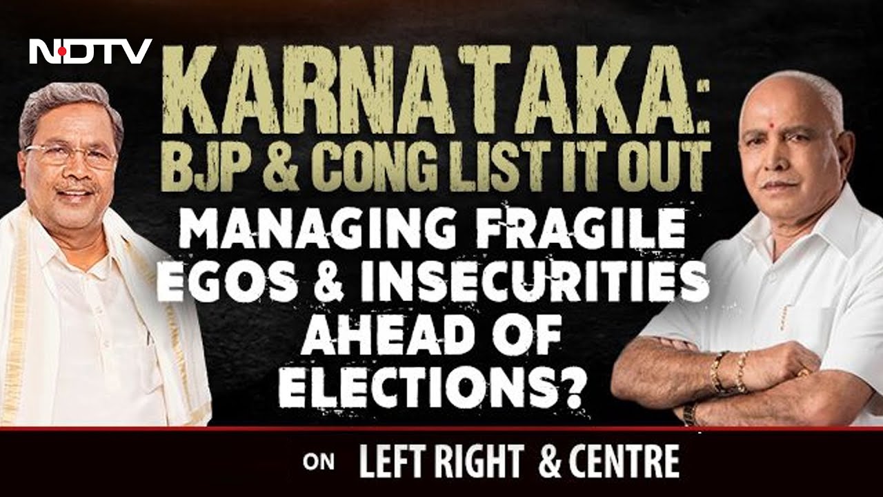 Countdown To Karnataka Polls: BJP Rebellion A Reward For Congress? | Left, Right & Centre
