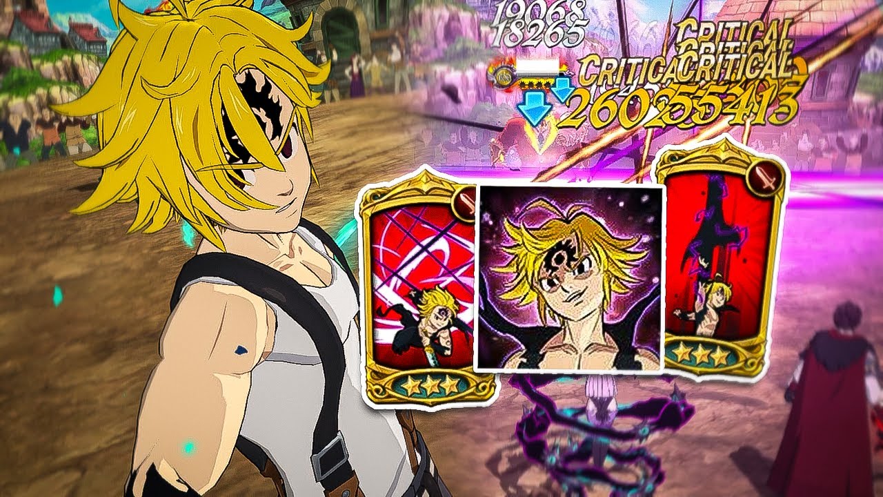 NEW 80K ATK ASSAULT MODE MELIODAS DEMON COMBO!! WHALES GET ONE SHOT BY AMPLIFY!! [7DS: Grand Cross]