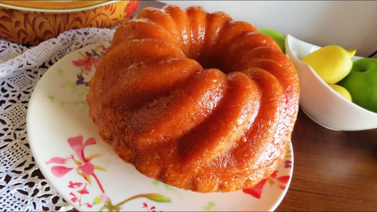 Kuglof s Limunom i Jogurtom / Amazing Lemon and Yogurt Pound Cake
