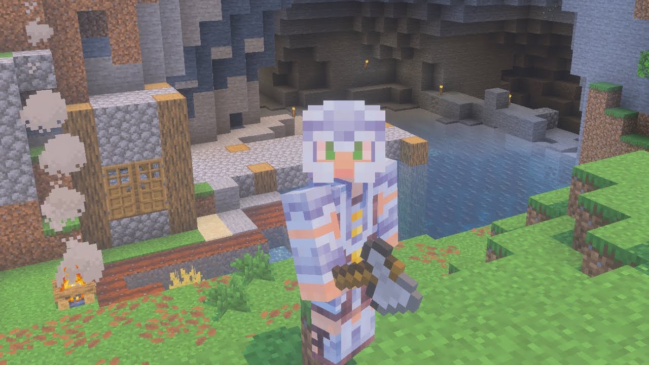 Day 2 of the Minecraft with the Cave Dweller Series!