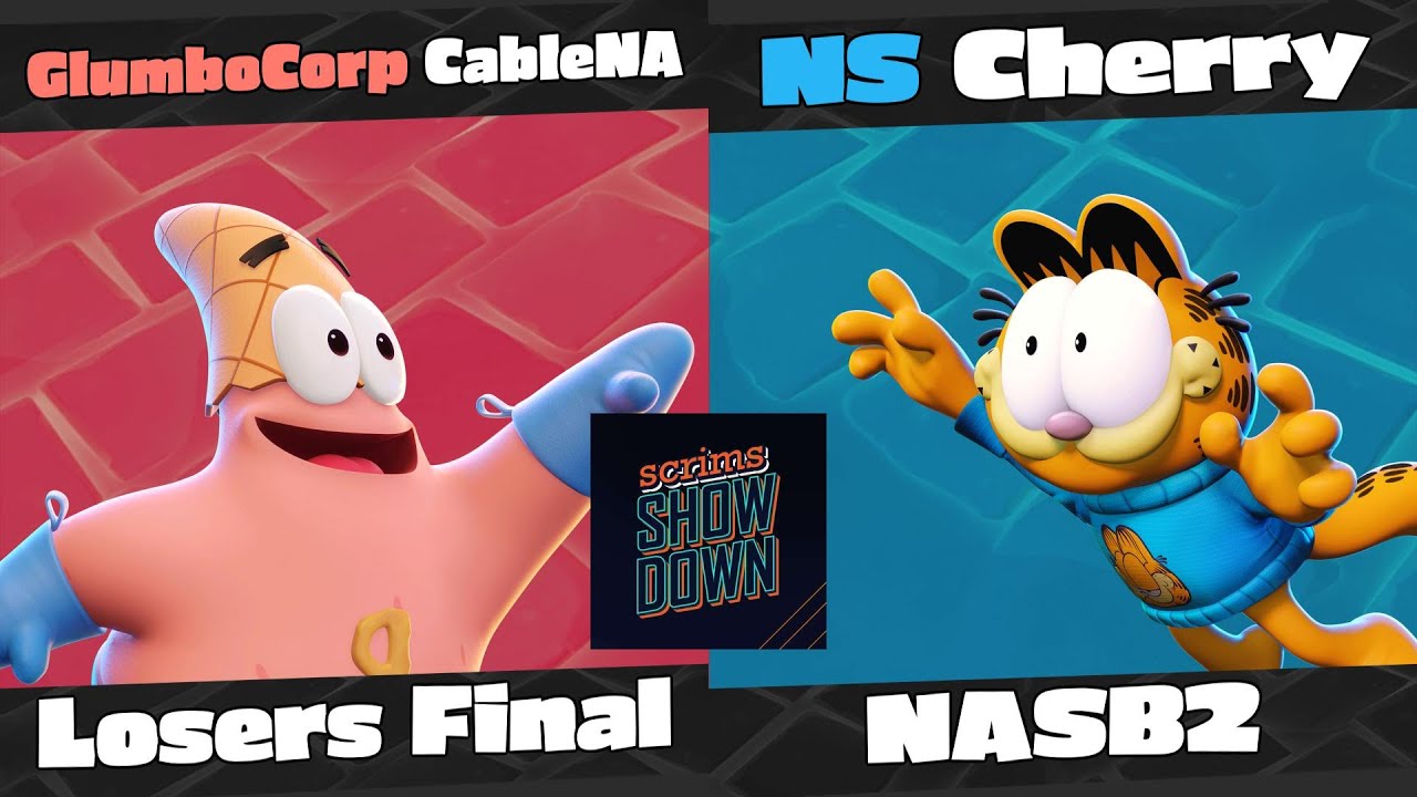 Scrims Showdown 177 - NASB2 - GlumboCorp | CableNA (Patrick Star) VS NS | Cherry (Garfield)