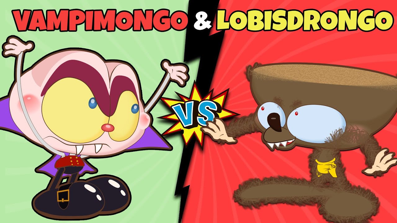 Mongo e Drongo em VAMPIMONGO e LOBISDRONGO - Desenho Animado