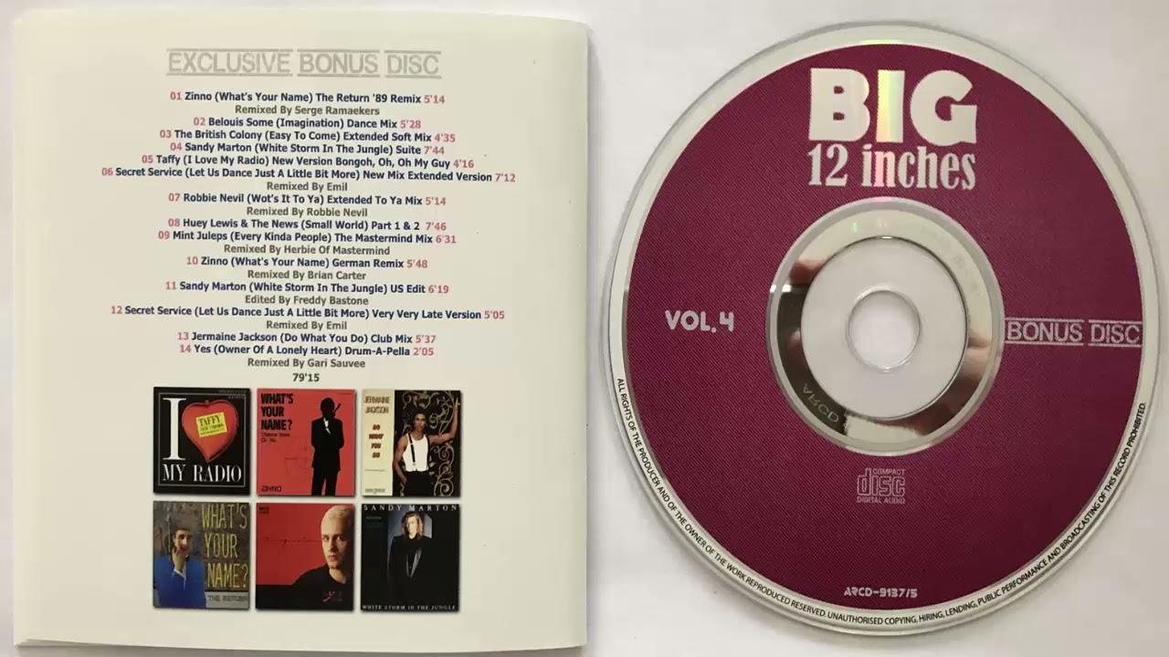 Secret Service Let us dance just a little bit more (Very very Late Version) (1985) (CD Import)