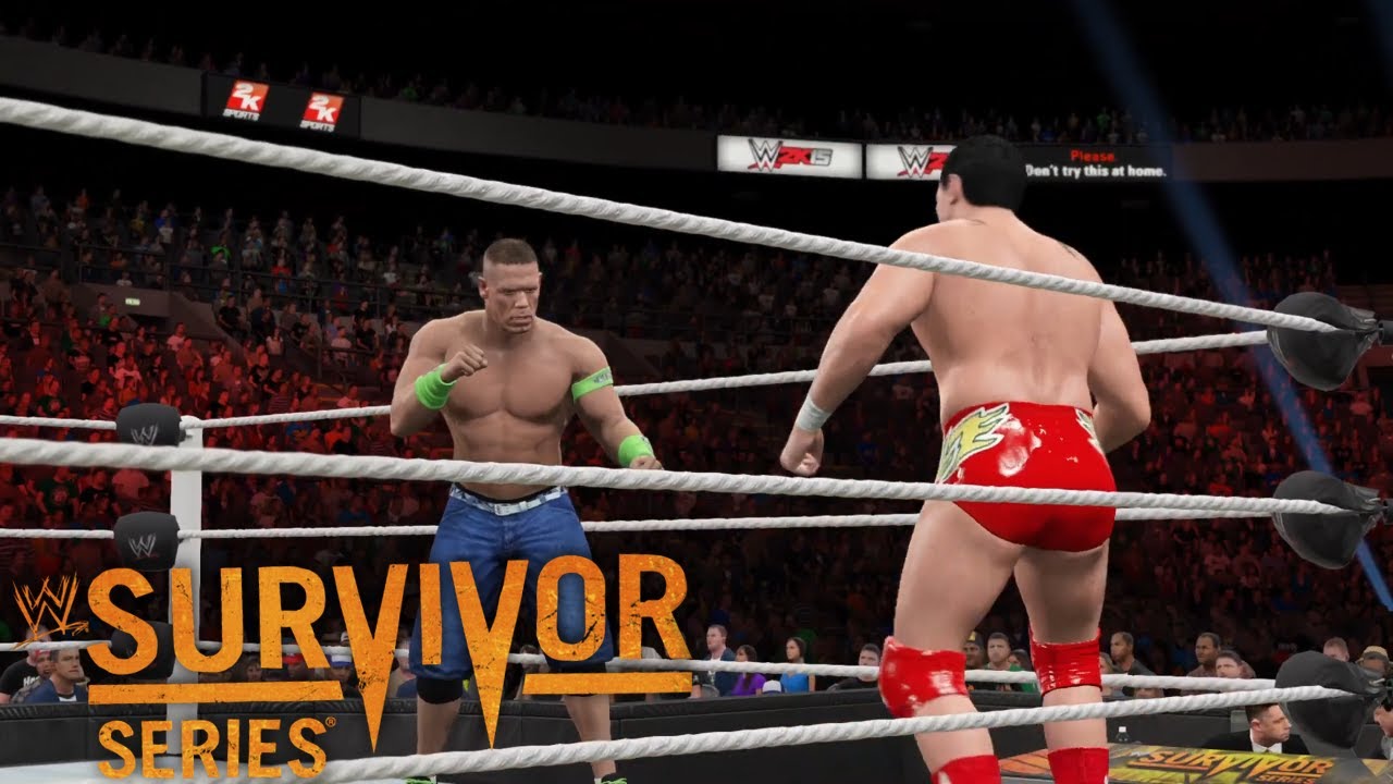 WWE 2K15 - John Cena Vs Alberto Del Rio - World Heavyweight Title: Survivor Series 2013
