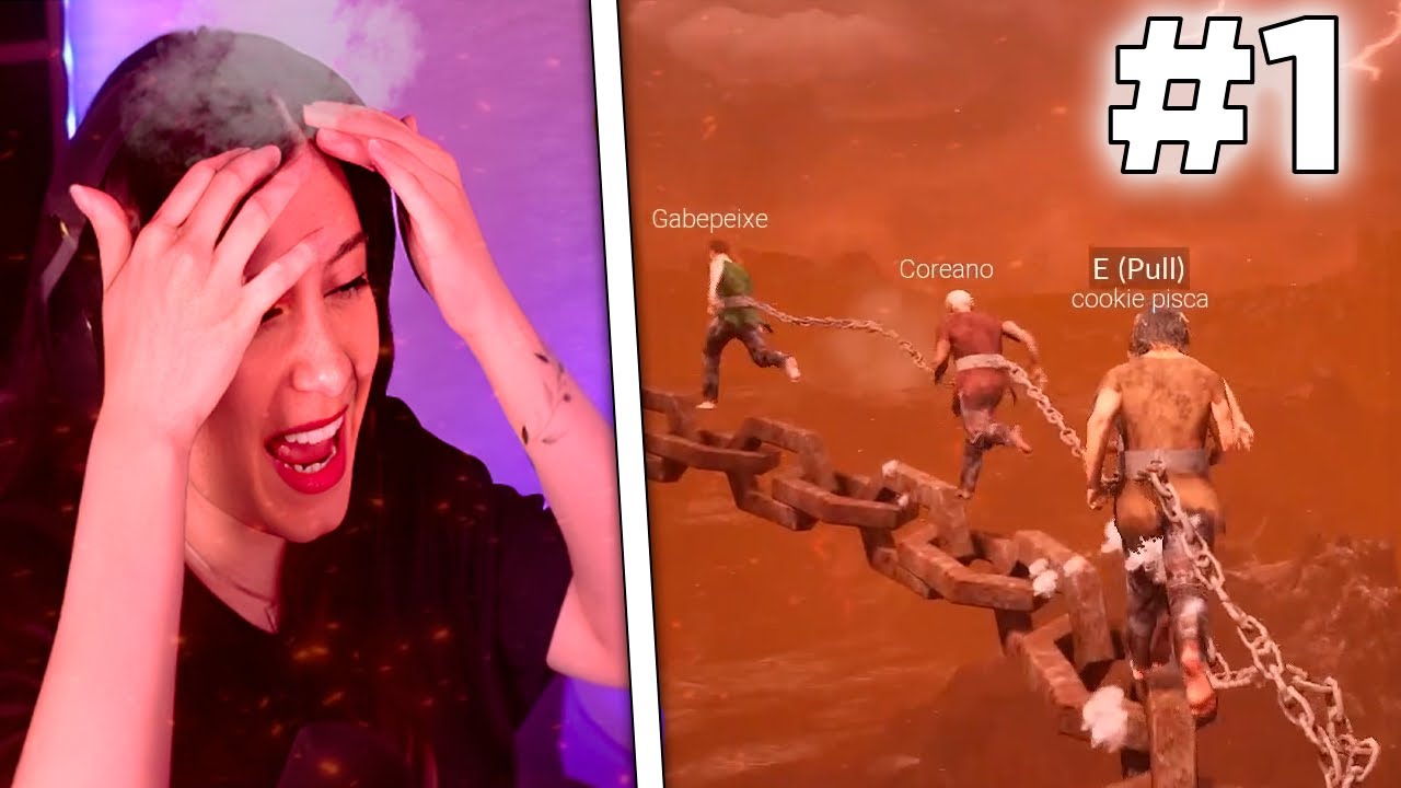 CHAINED TOGETHER COM CAIOX, GABI E COREANO EP. #1 | Yayah Vods