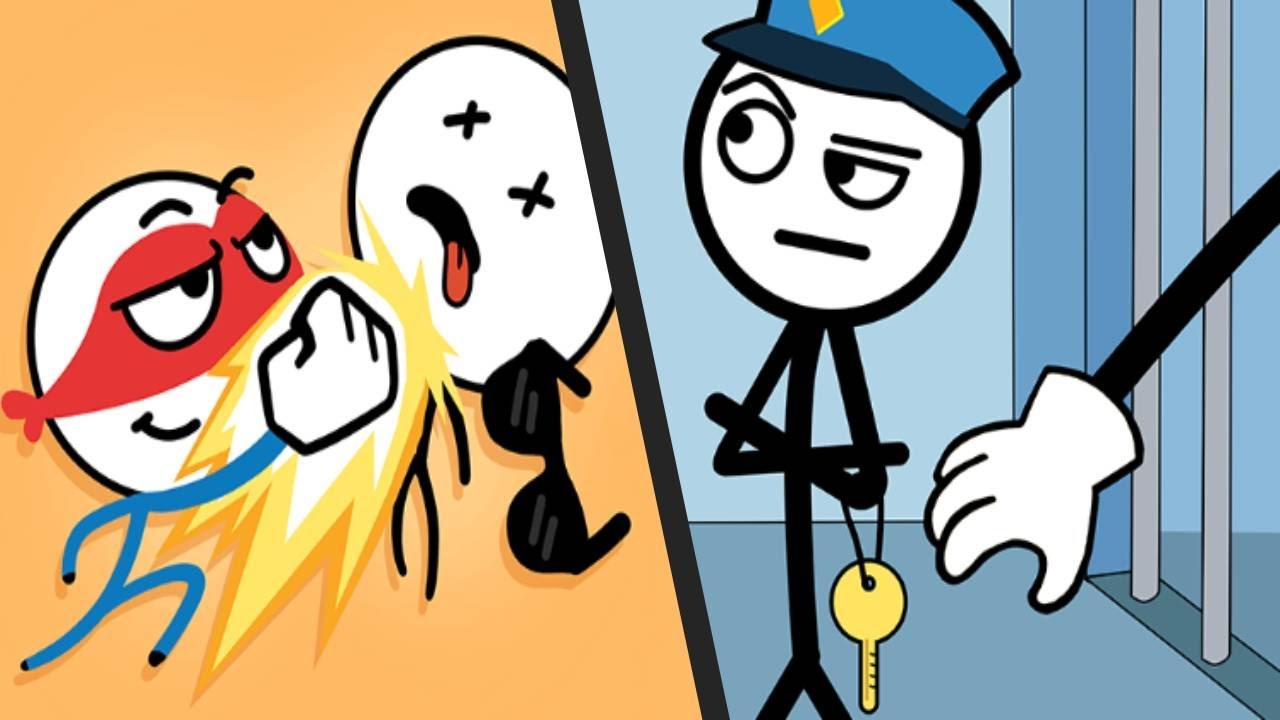ATTACK DRAW LINE vs THIEF PUZZLE - New Levels Mega UPDATE Satisfying Double Gameplay Android APK