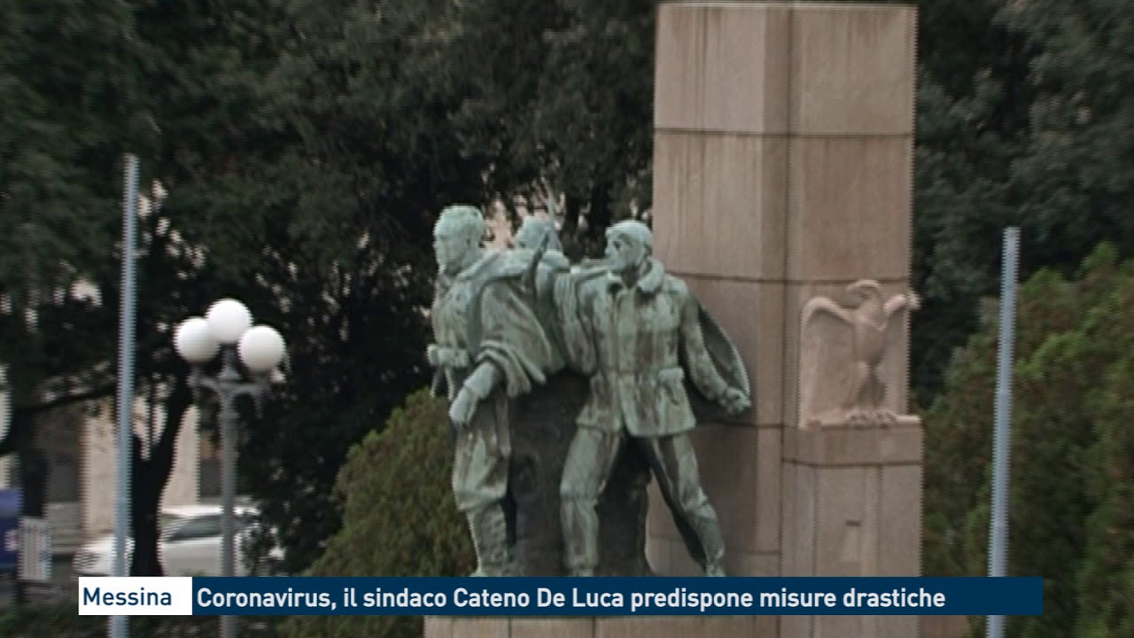 Messina: Coronavirus, il sindaco Cateno De Luca predispone misure drastiche