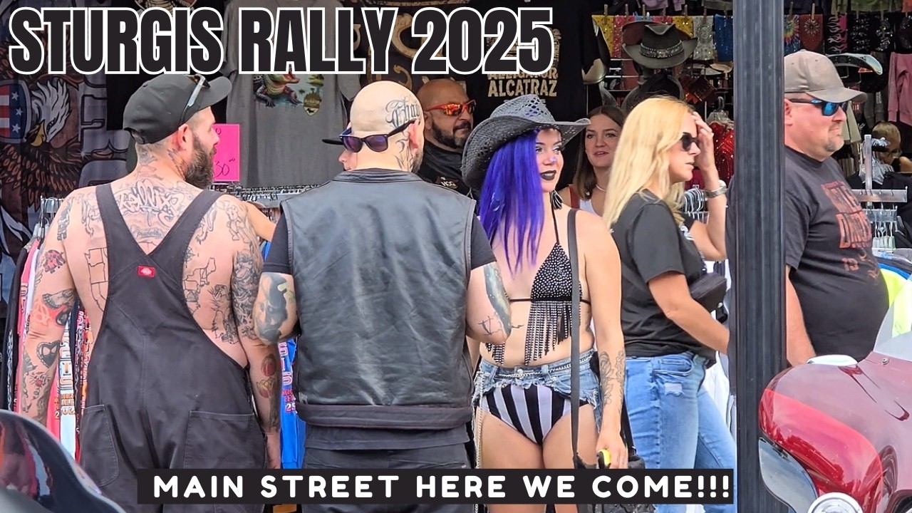 Sturgis Motorcycle Rally 2025 MAIN Street MOMENTS you must SEE🔥
