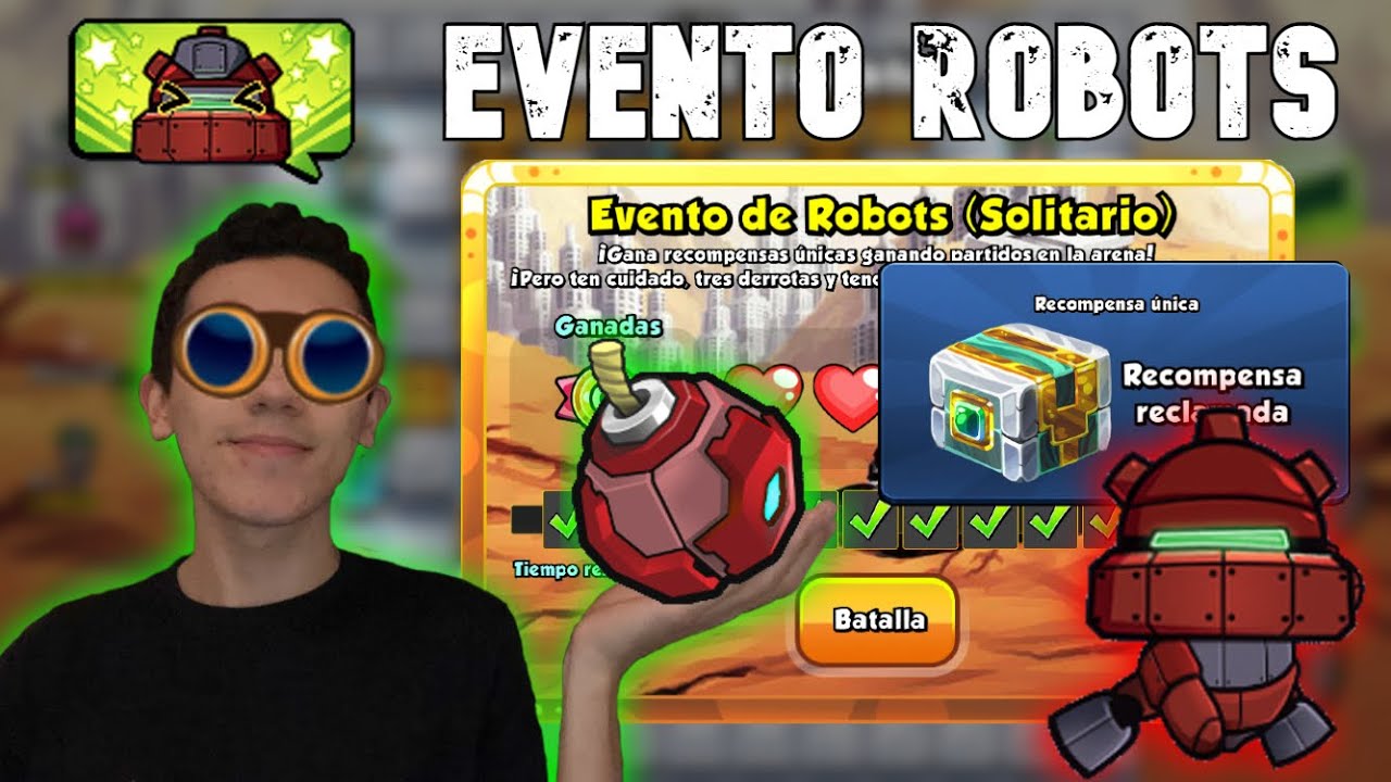 CONSIGUE EL PAQUETE DE ROBOTS (GRATIS) EN EL EVENTO DE ROBOTS EN SOLITARIO | BOMBER FRIENDS