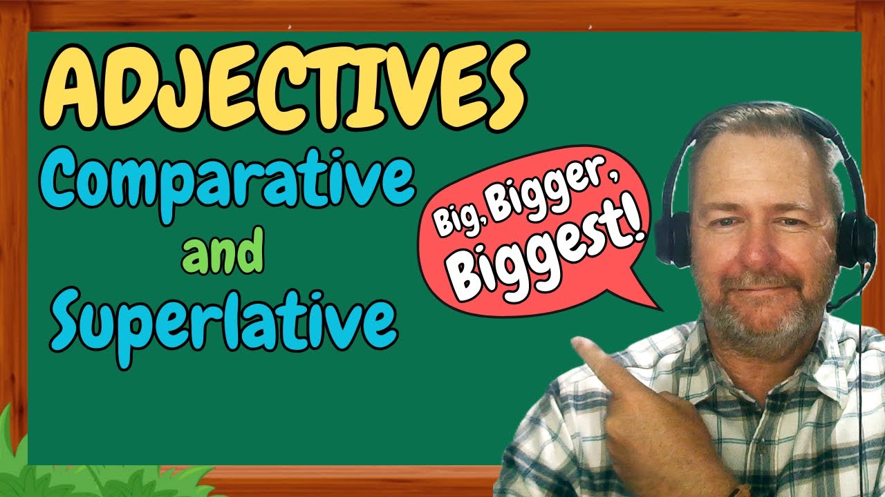 Comparative and Superlative Adjectives Made EASY | English Grammar