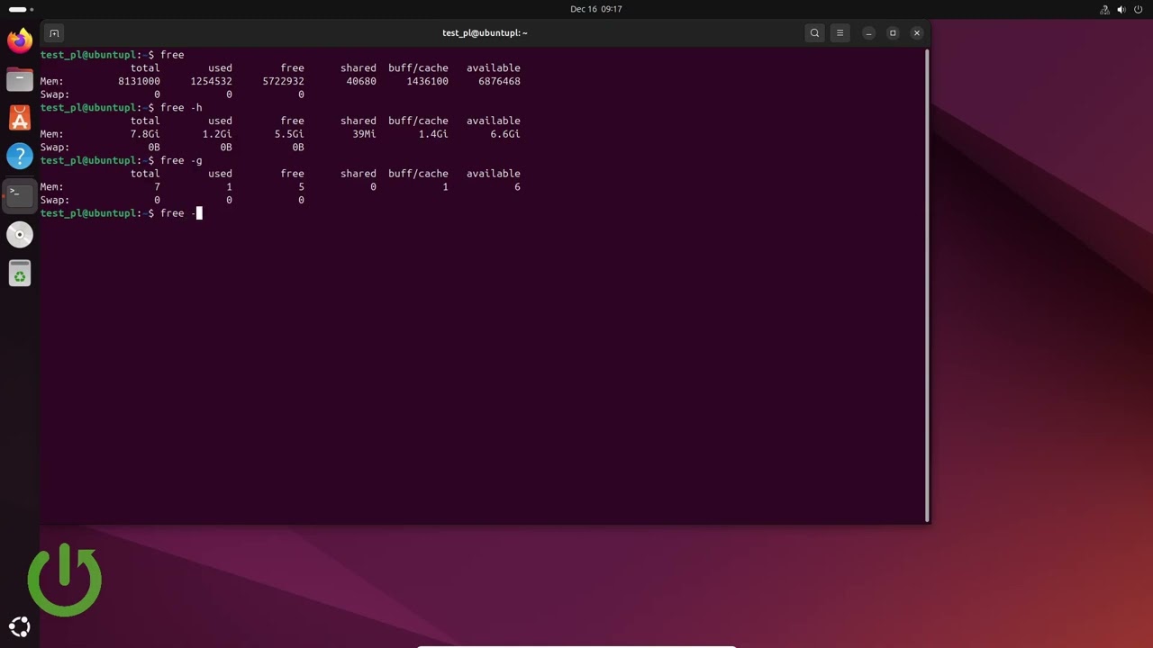 Come usare il comando free su Linux per controllare la RAM