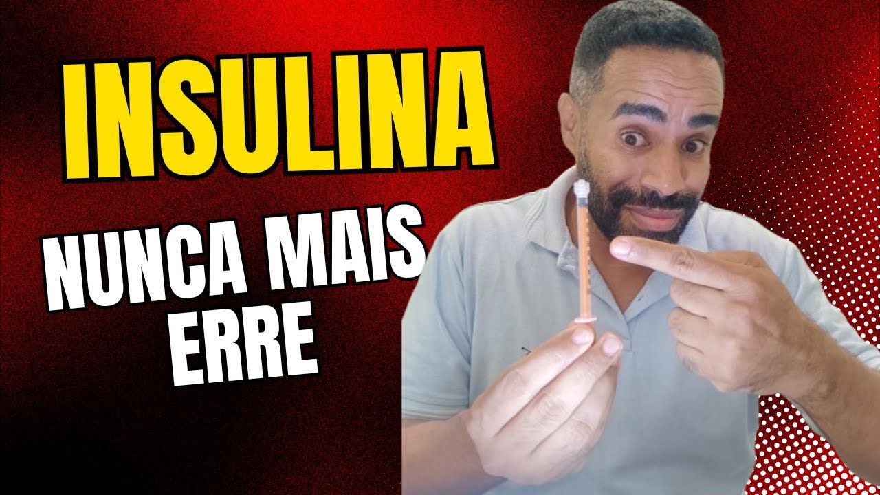 Como usar a seringa de insulina , aprenda o passo a passo e nunca erre