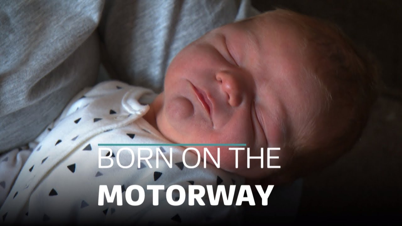 Police help deliver baby on motorway | ITV News
