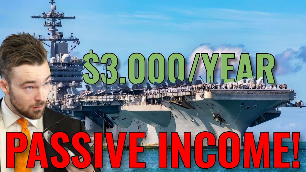 Why I Bought $8,300 Of BLOX ETF Earning $3,000/Year PASSIVE INCOME! (Instead Of Blockading Iran)