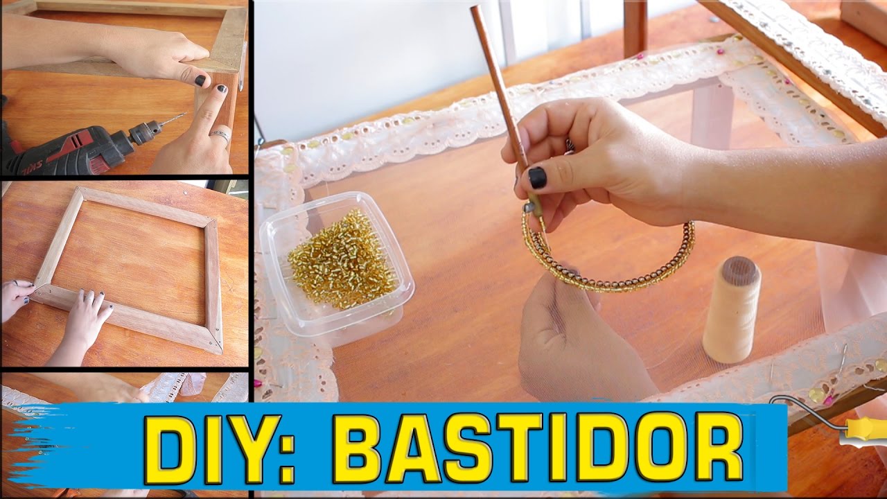 DIY: Como Fazer um Bastidor de Bordar Pedrarias