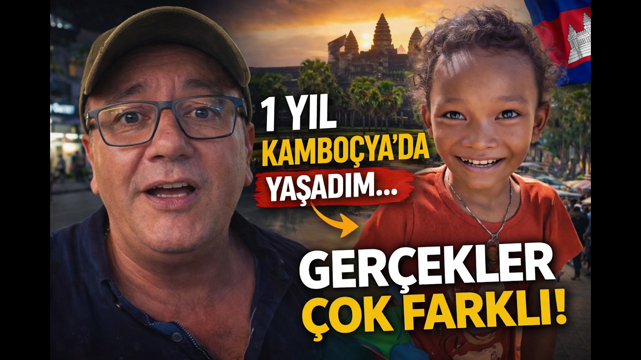 Kamboçya Siem Reap / 100 Video Derleme / 2025 Almanağı