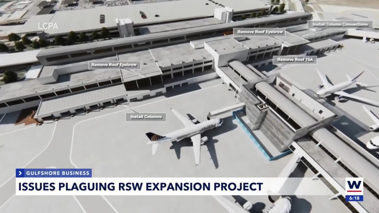 Resigning RSW employee projects terminal expansion cost overruns at $135M