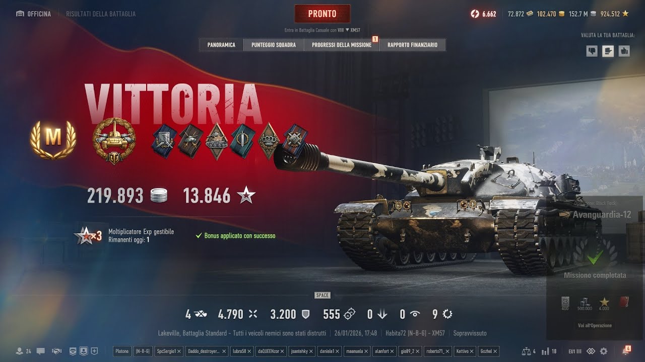 XM57 Maestria Gennaio 2026