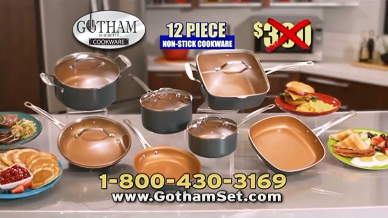 Gotham Steel Cookware Commercial (US, 2022 📅)