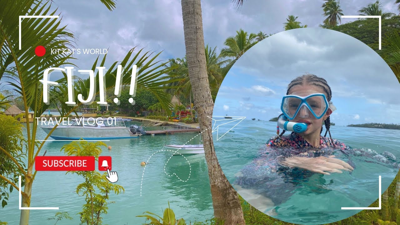 😺 We Went to Fiji !! 🇫🇯🌺🍃 Vlog 01 Koro Sun Resort