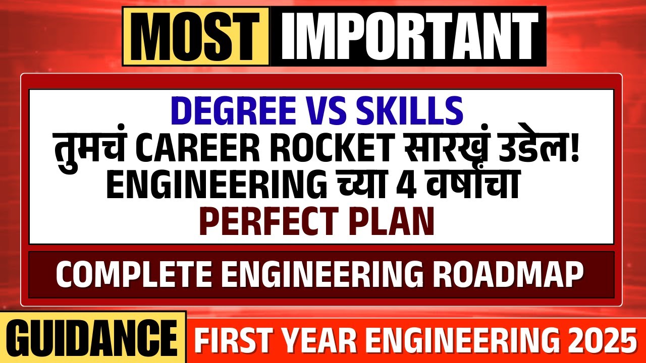 Engineering Roadmap 2025 &ndash; Which Skills to Learn in CS, IT, AIDS,AIML,ENTC, Mechanical,&nbsp;Civil,&nbsp;etc.🤔