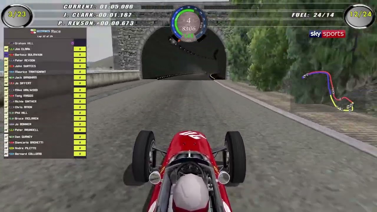 F1 Challenge VB | 1964 Monaco Grand Prix | 25% Race
