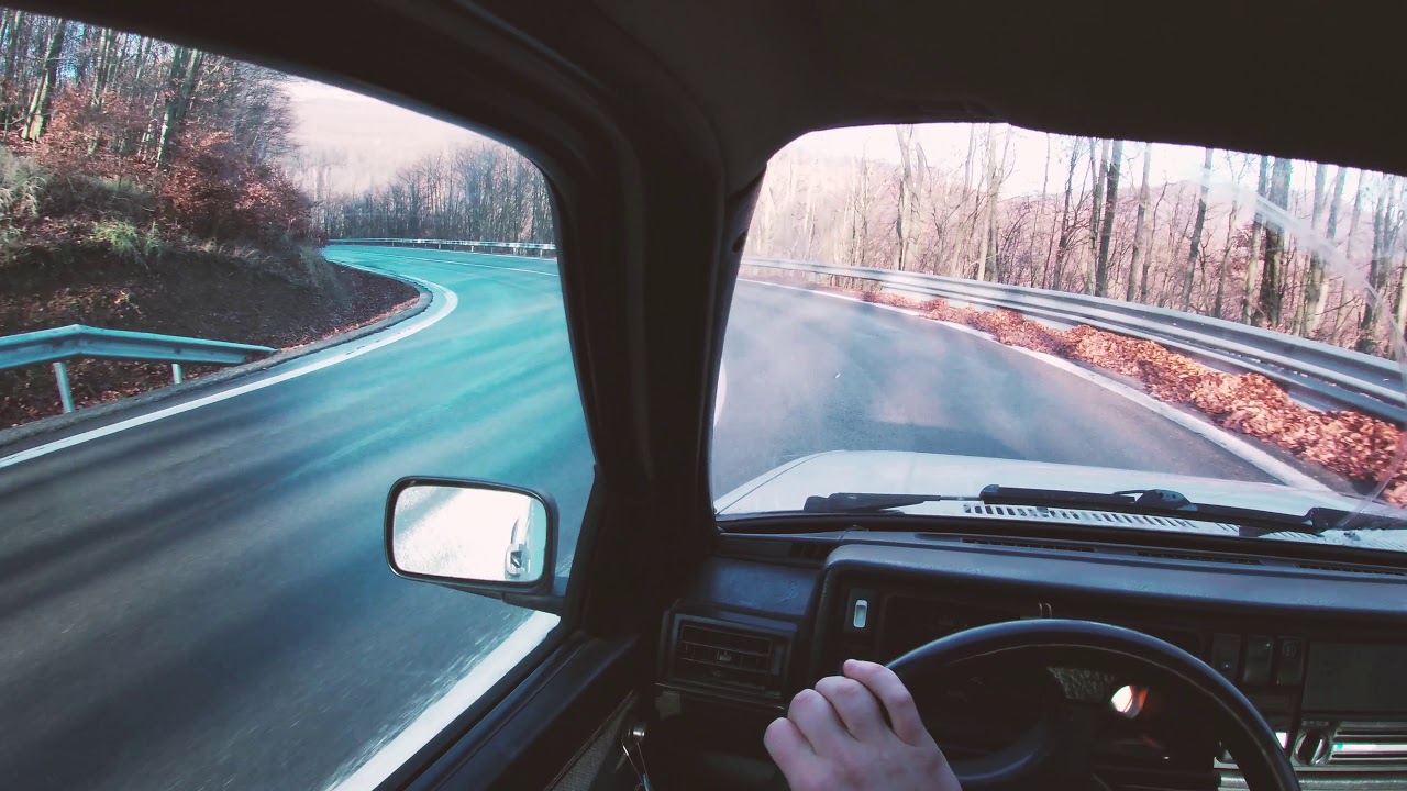 Volkswagen Jetta/Golf Mk2 1,6 Diesel POV 4K