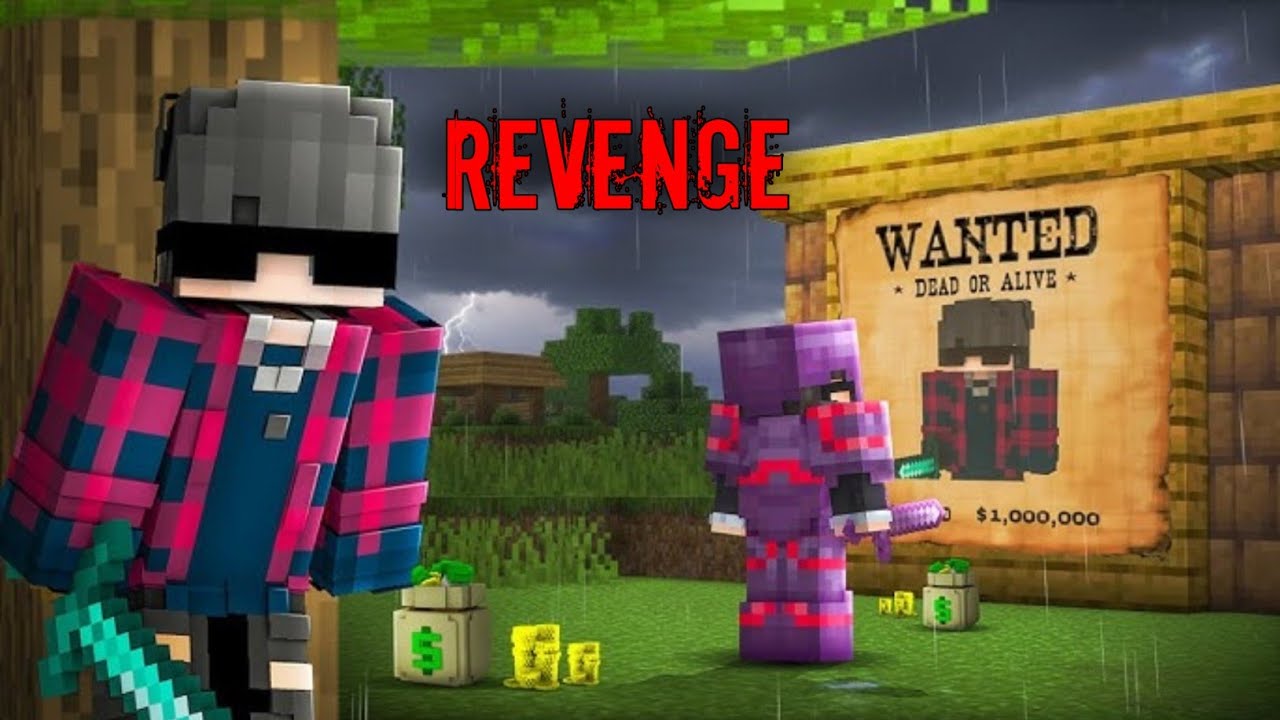 the revenge 😡 on live stream #minecraft #minecraftpe #Ayangamarz