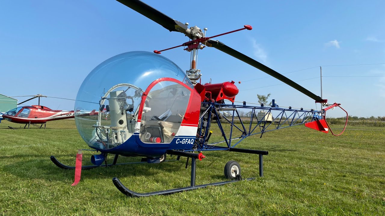 Lindsay Fly In Bell47 - 4 of 9