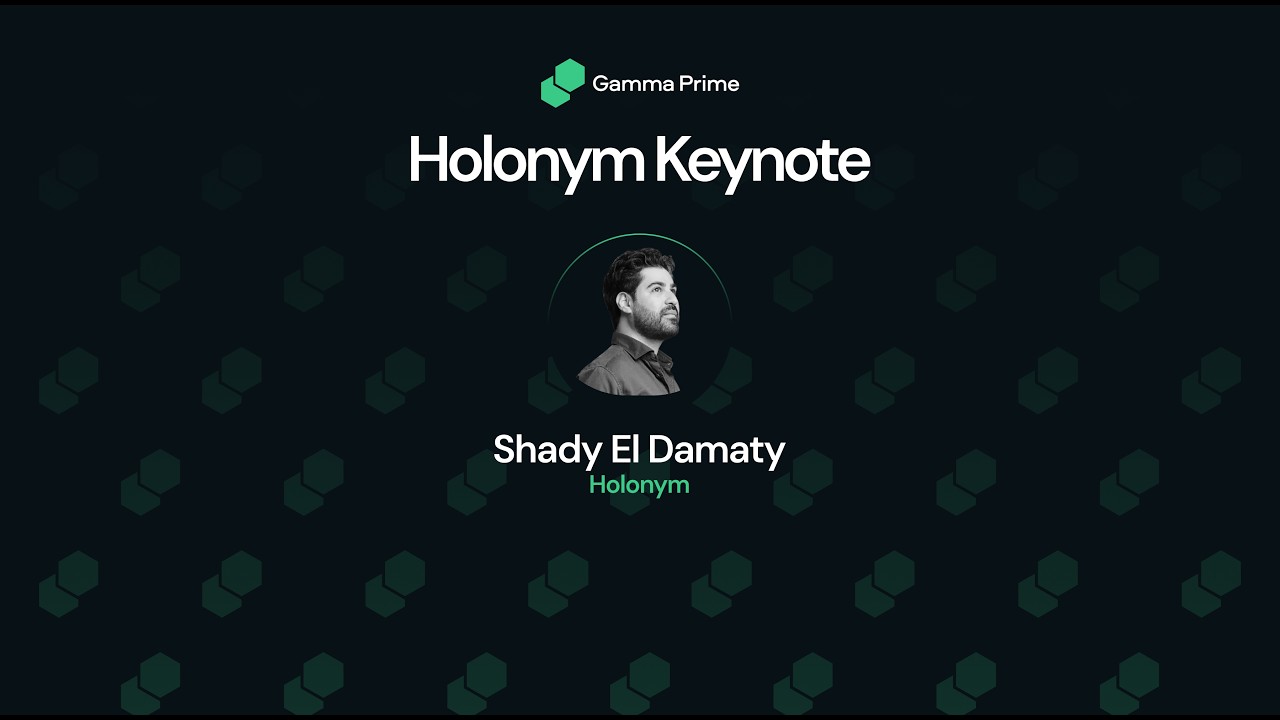 Who Controls Your Keys in the Agentic Economy? | Shady El Damaty at   Tokenized Capital Summit 2026
