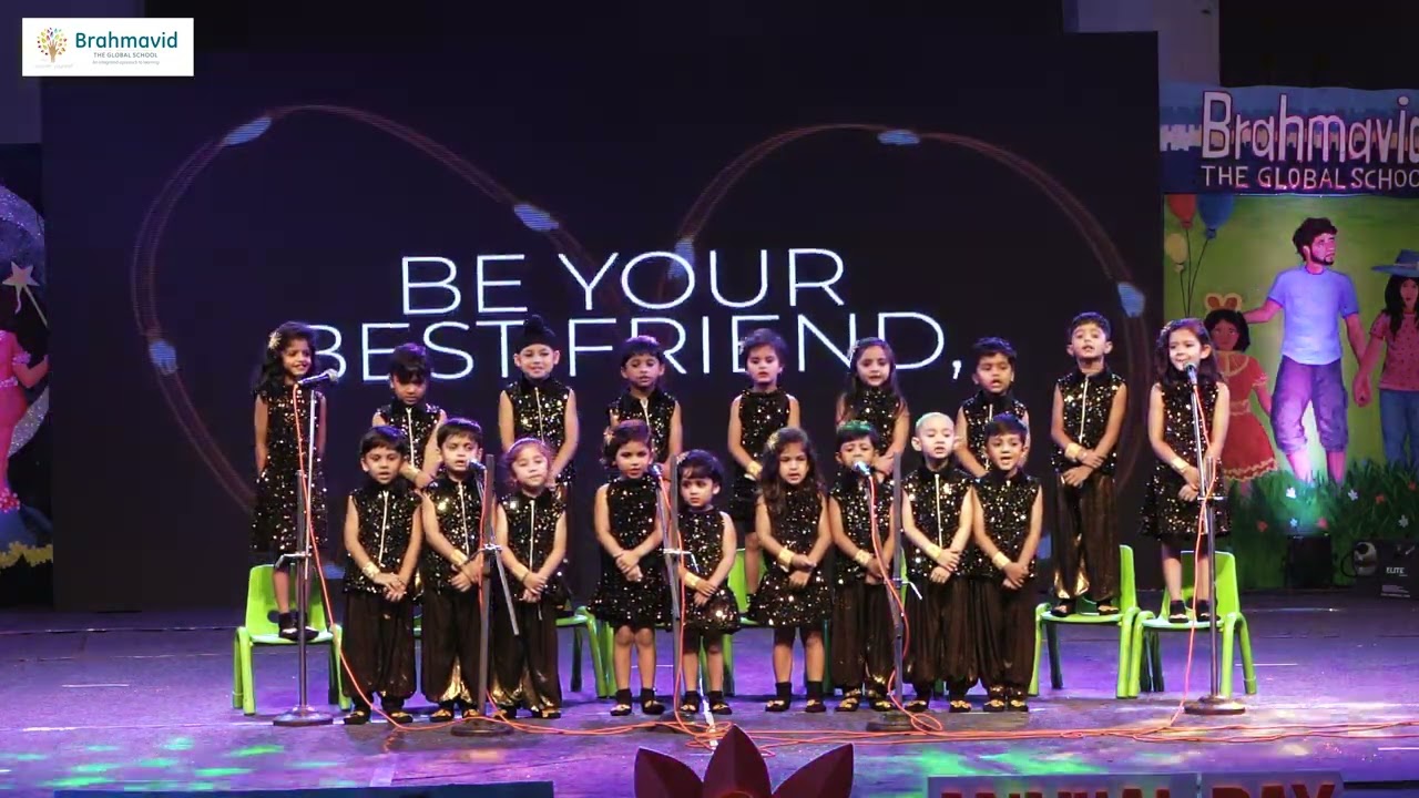 Be your Best Friend | Song | Brahmavid The Global School | Annual Function - SPANDAN | 7th Dec 2023