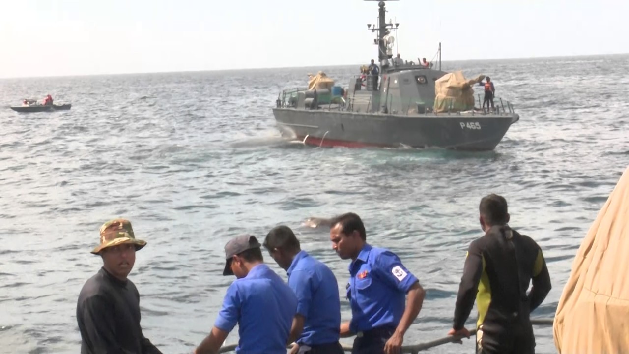 Navy saves &lsquo;Jumbo&rsquo; in dramatic rescue at sea