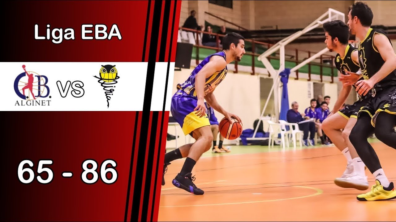 Liga EBA - Guillén Group Alginet - Refitel Básquet Llíria | Video Resumen