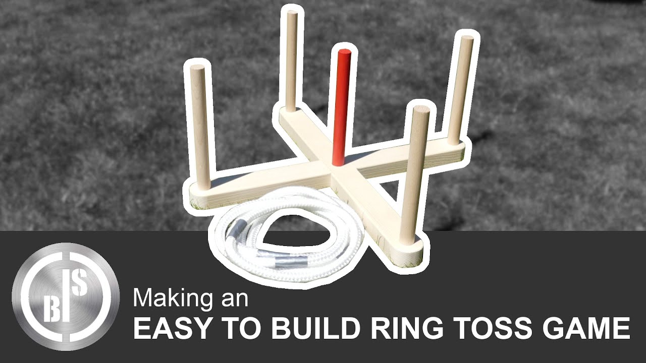 Making an easy to build Ring Toss Game