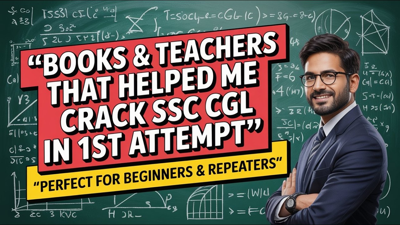 SSC CGL 2026 Book List 📚 Best Books, Teachers & Strategy | SSC CGL 2026 Preparation Guide