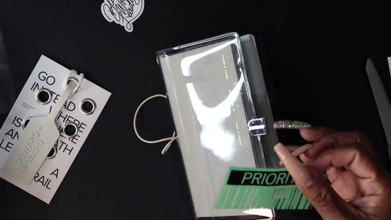 Cloth & Paper Travelers Notebook Setup 