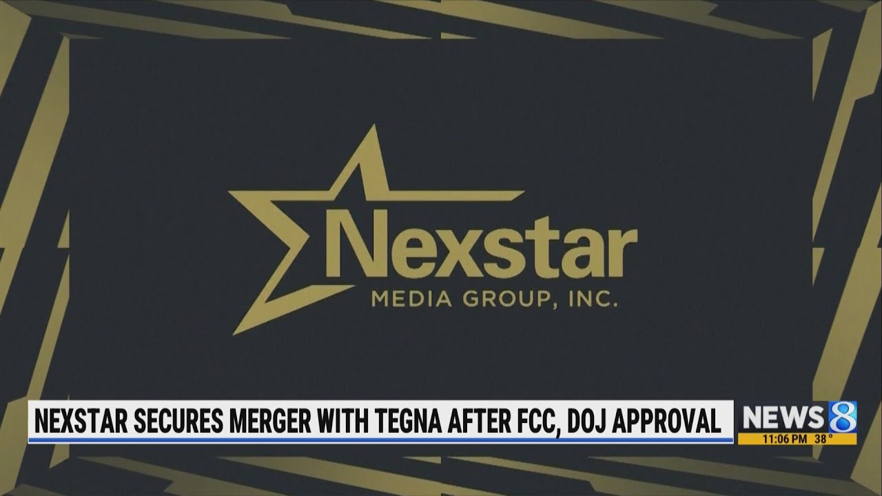Nexstar secures merger with TEGNA after FCC, DOJ approval