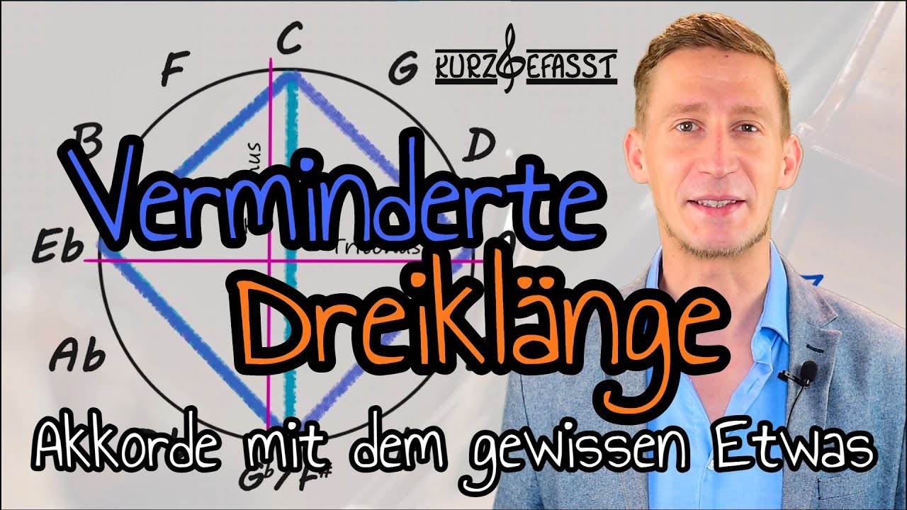 Verminderte Dreiklänge: Akkorde mit dem gewissen Etwas - Bildung, Funktion, Modes & Modulation