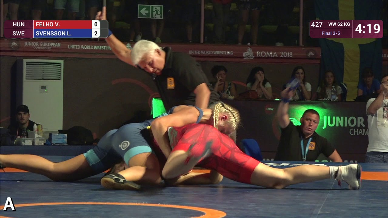 BRONZE WW - 62 kg: V. FELHO (HUN) v. L. SVENSSON (SWE)