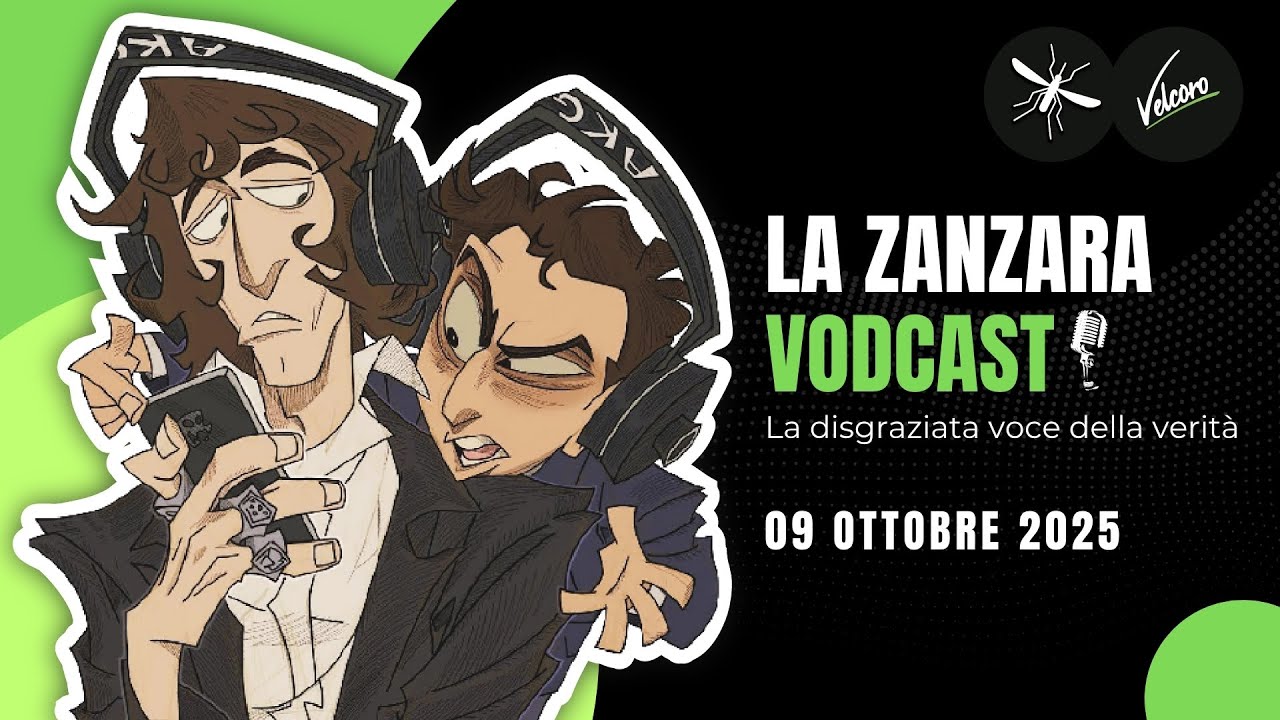 La Zanzara Vodcast del 09 Ottobre 2025 [No Pubblicit&agrave;]
