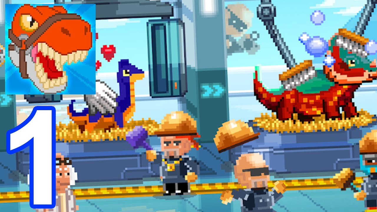 Dino Factory - Gameplay Walkthrough Part 1 (iOS, Android)