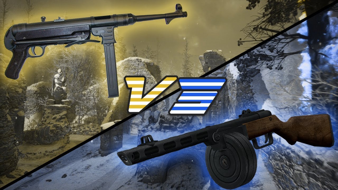 COD Ww2: PPSH-41 vs MP40 - BEST SMG in Ww2 (Ww2 Verses Series)