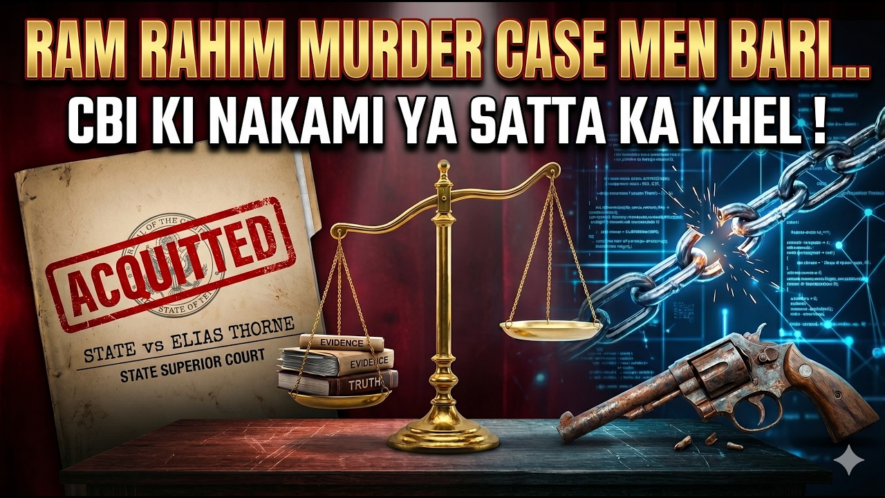 राम रहीम Case: CBI की 'निकम्मी' जांच या सत्ता का खेल? Original Judgment Analysis!