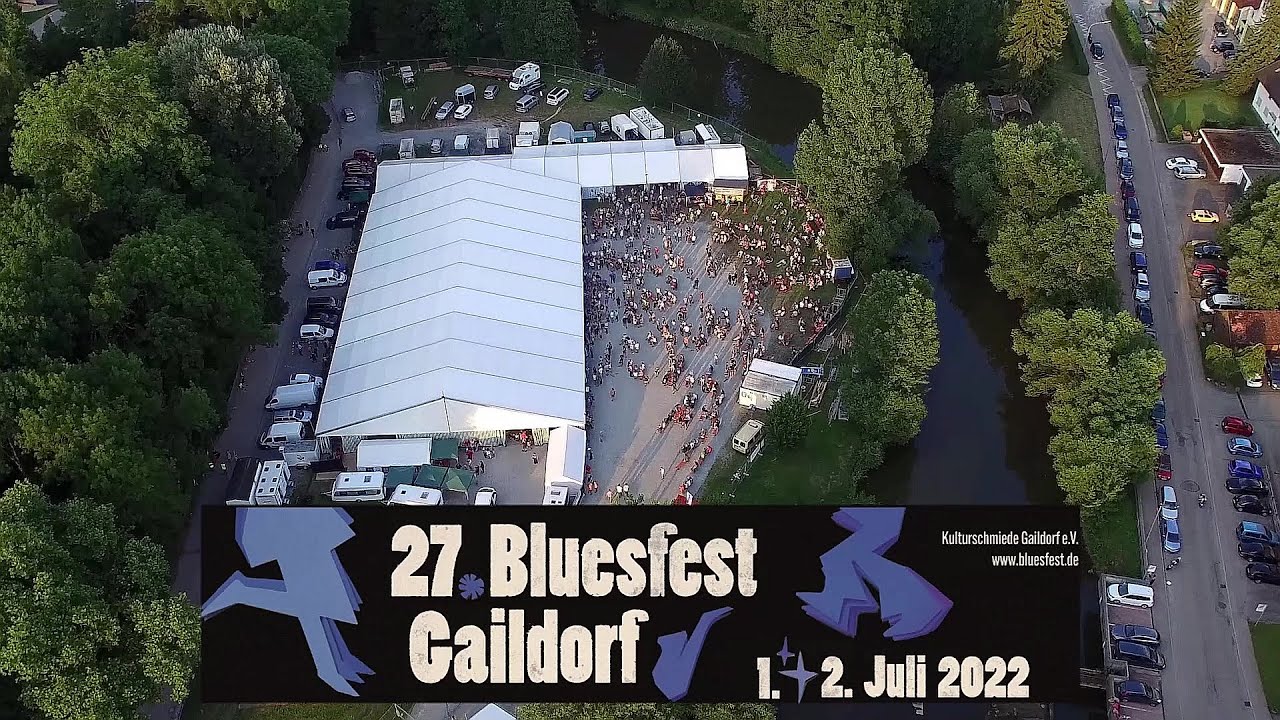 27. Bluesfest Gaildorf 1. -2. Juli 2022 - Vorschauvideo mit allen Bands