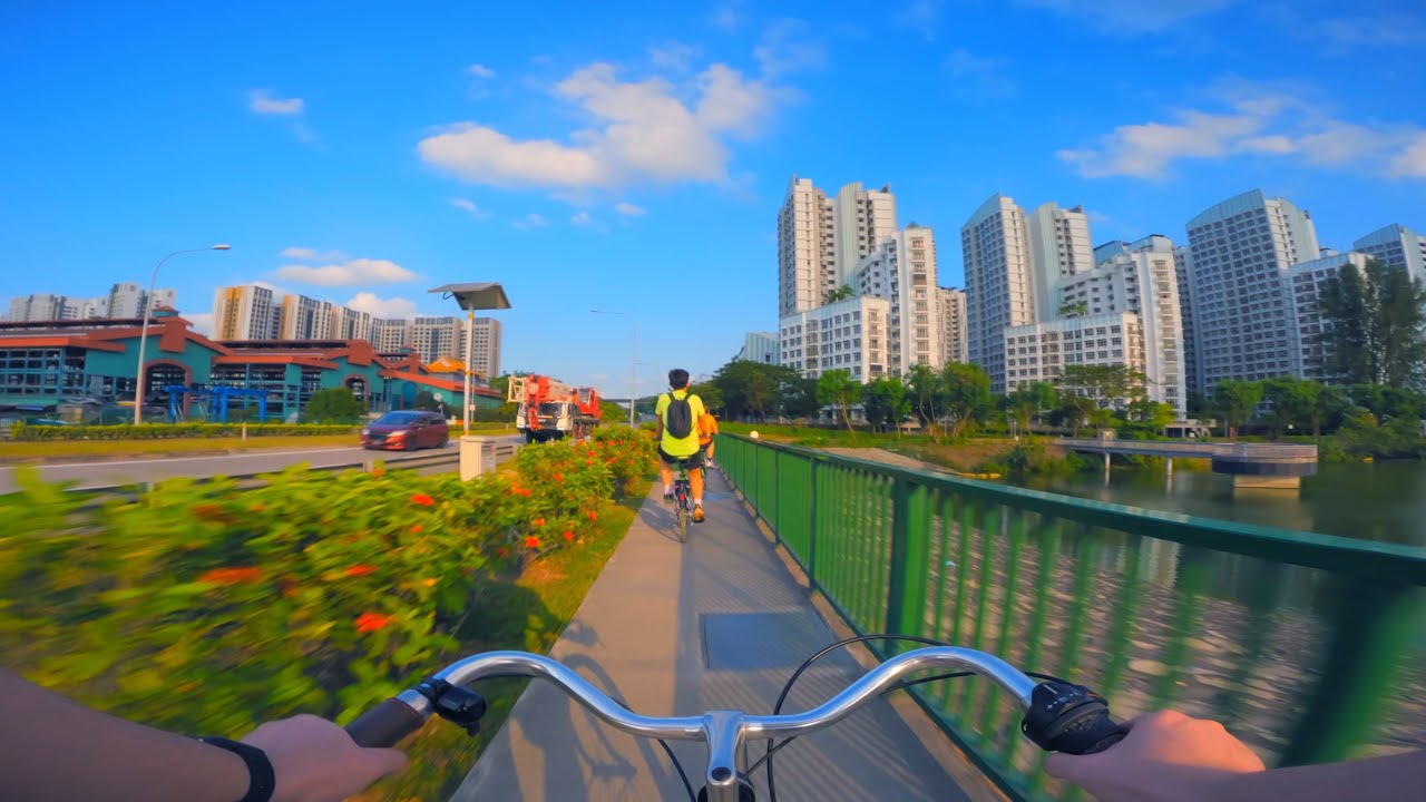 Linus Roadster 3i - Cycling to Yishun Dam | Waterway Point