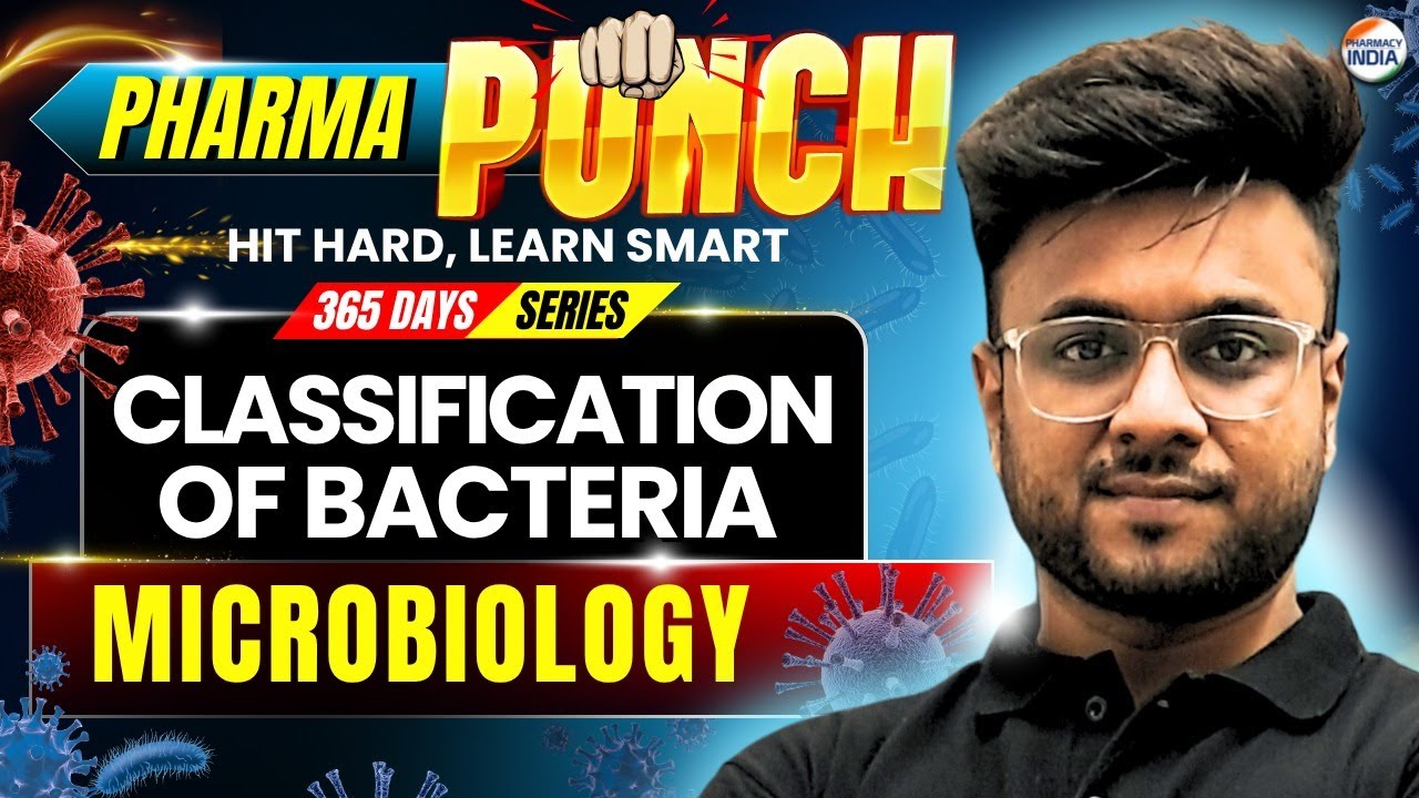 Classification of Bacteria | Microbiology | DI, NIPER, GPAT #pharma #pharmacyindia #pharmacy