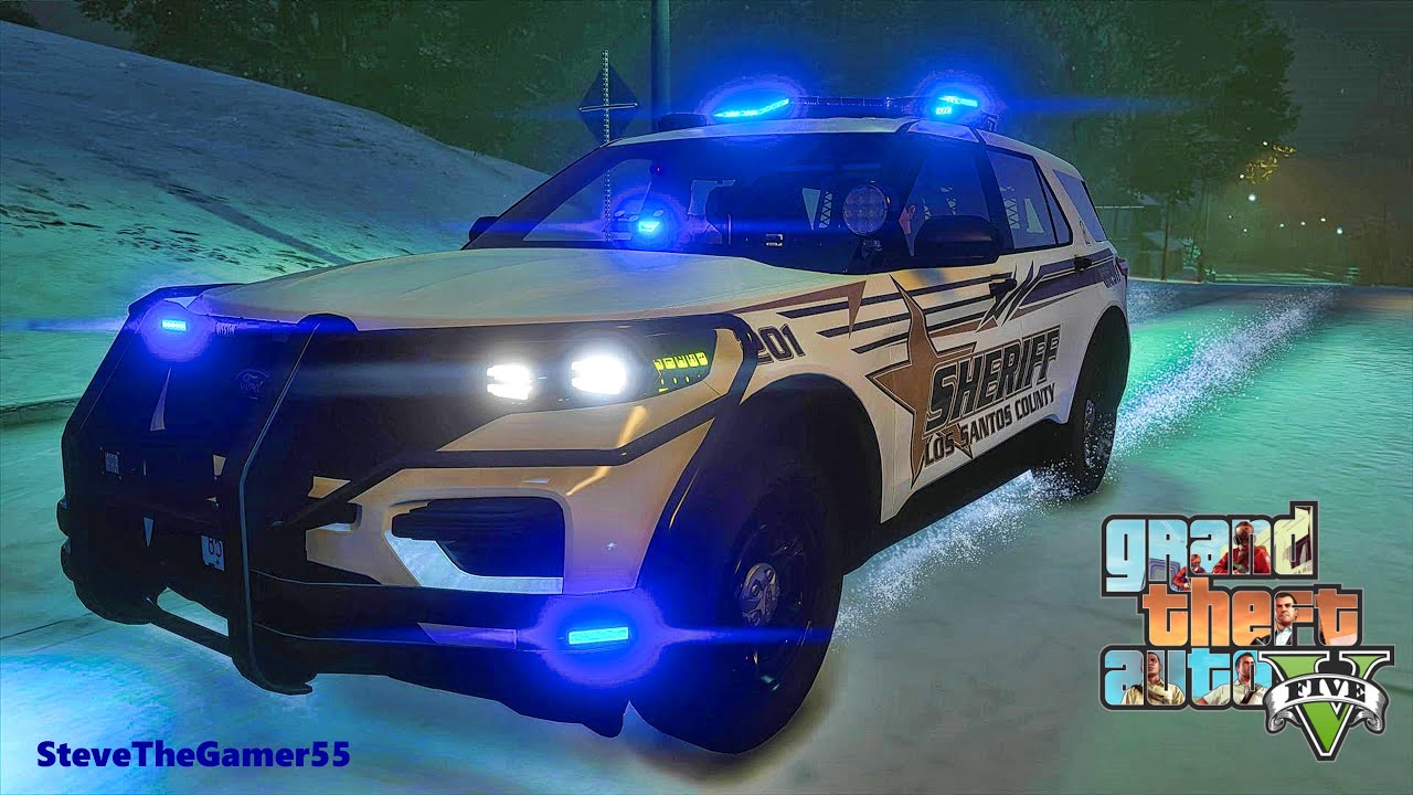 Sheriff Patrol|| GTA 5 Mod Lspdfr|| #lspdfr #stevethegamer55