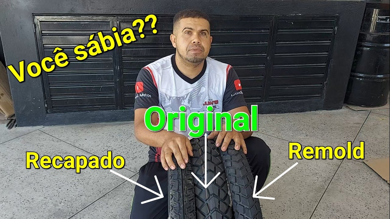 Diferenças entre PNEU Recapado, Remold e original não seja enganado