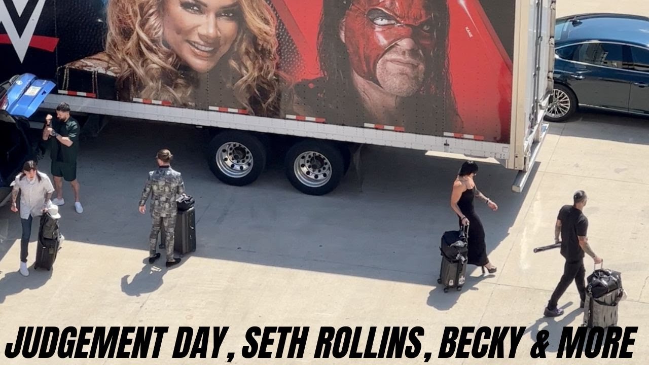 All Wrestlers Arriving & Leaving PayBack Live Event 2023 - Judgement Day, Rhea, Seth, Becky, & More