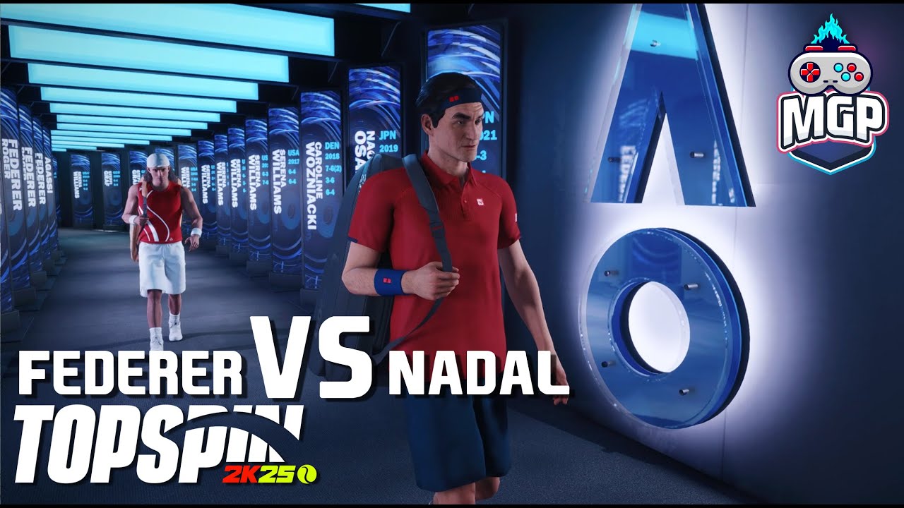 TOP SPIN 2K25 - Rafael Nadal VS Roger Federer | AUSTRALIA OPEN | Gameplay